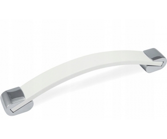 Uchwyt FRESCO 160mm biały +chrom