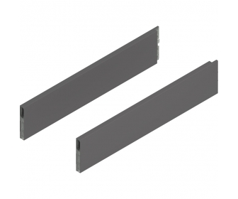 MERIVOBOX BOXCAP, dł. 500 mm, wysokość E, lewy/prawy+antracyt mat*P/U:     10