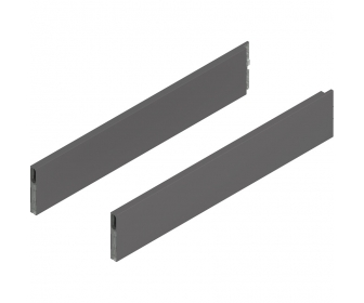 MERIVOBOX BOXCAP, dł. 550 mm, wysokość E, lewy/prawy+antracyt mat*P/U:     10