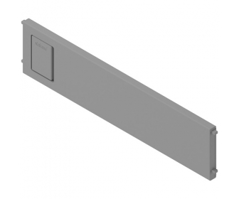 AMBIA-LINE listwa poprzeczna, do LEGRABOX/MERIVOBOX do szuflady z     wysokim frontem (ZC7SXXXRS2), tworzywo+szary indium mat*P