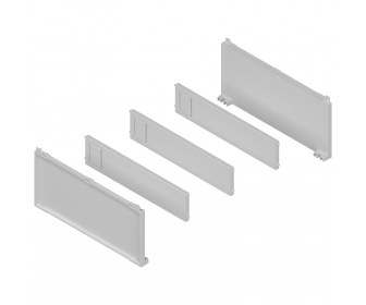 AMBIA-LINE zestaw na butelki, jedwabiście biały mat