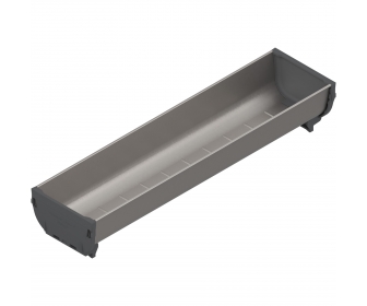 ORGA-LINE pojemnik,  TANDEMBOX/TANDEM szuflady standardowej, długość 352 mm, szerokość 88 mm, inox