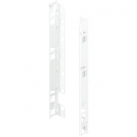 Komplet uchwyt drewnianej ścianki tylnej LEGRABOX wys. F, biały, BLUM ZB7F000S