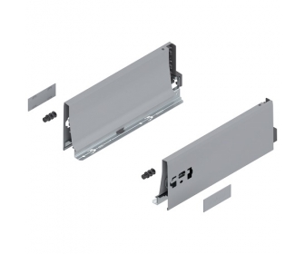 Bok TANDEMBOX antaro, wys. K (115 mm), dł. 300 mm, lewy/prawy, R9006 szara