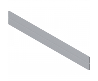 ORGA-LINE TANDEMBOX listwa poprzeczna do przycięcia, dł. 777 mm, R9006 szara, do szuflady z wysokim frontem