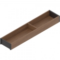 WYC. AMBIA-LINE  ramki do szuflady standardowej LEGRABOX, w opcji drewnopodobnej, dł. 500 mm, szerokość 100 mm, Orzech Tenn./br