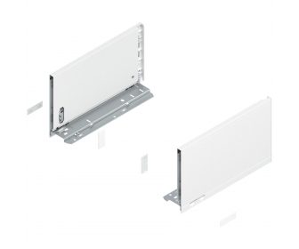 Bok LEGRABOX pure, wys. C (177,0 mm), dł. 300 mm, lewy/prawy, jedwabiście biały mat
