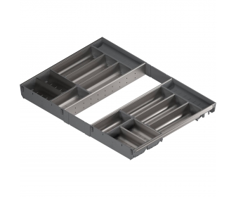 ORGA-LINE wkład z pojemnikami (całkowite wypełnienie), do szuflady standardowej TANDEMBOX, dł. NL 550 mm, szer. korpusu KB 800 