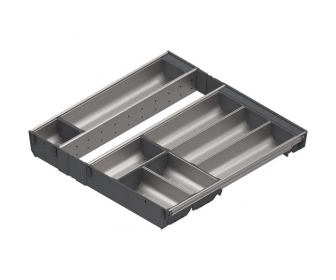 ORGA-LINE wkład z pojemnikami (całkowite wypełnienie), do szuflady standardowej TANDEMBOX, dł. NL 500 mm, szer. korpusu KB 550 