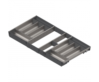 ORGA-LINE wkład z pojemnikami (całkowite wypełnienie), do szuflady standardowej TANDEMBOX, dł. NL 450 mm, szer. korpusu KB 900 