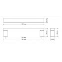 Uchwyt meblowy RE28-0128-G0004 Chrom