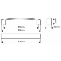 Uchwyt meblowy UU24-0416-G0004 Chrom