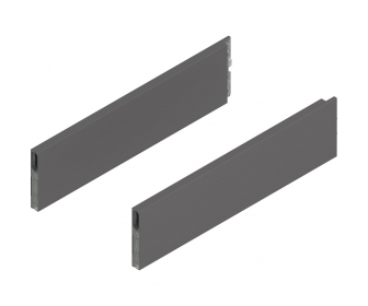 MERIVOBOX BOXCAP, dł. 400 mm, wysokość E, lewy/prawy+antracyt mat*P/U:     10