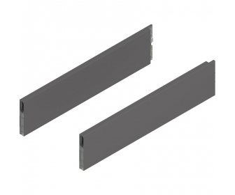 MERIVOBOX BOXCAP, dł. 450 mm, wysokość E, lewy/prawy+antracyt mat*P/U:     10