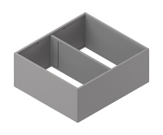 AMBIA-LINE rama, do LEGRABOX/MERIVOBOX szuflady z wysokim frontem, stal,     od dł. 400 mm, szerokość 218 mm+szary indium mat*P