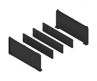 AMBIA-LINE zestaw na butelki, do LEGRABOX/MERIVOBOX, czarny mat