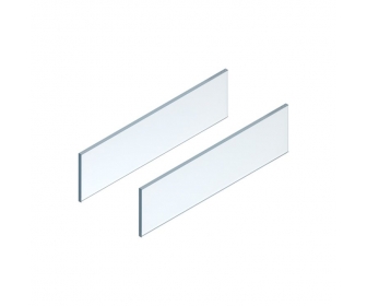 LEGRABOX element dekoracyjny - bok, wysokość 138 mm, dł. 600 mm, szkło przezroczyste, 2 szt. w kpl. , do LEGRABOX free, przejrz