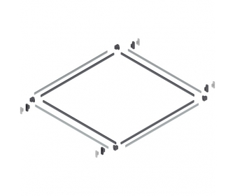 METAFILE TANDEMBOX/METABOX, do kartoteka, zestaw, R7037 ciemnoszara