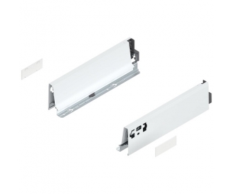 Bok TANDEMBOX intivo/antaro, wys. M (83 mm), dł. 300 mm, lewy/prawy, biała