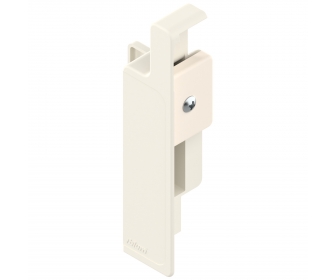 Mocowanie frontu METABOX, wys. K, do szuflady wewnętrznej, prawe, R9001 kremowo-biała