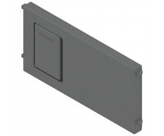 BLUM ZC7Q010SS AMBIA-LINE listwa poprzeczna do szuflady standardowej LEGRABOX (ZC7SXXXRS1), tworzywo, antracyt mat