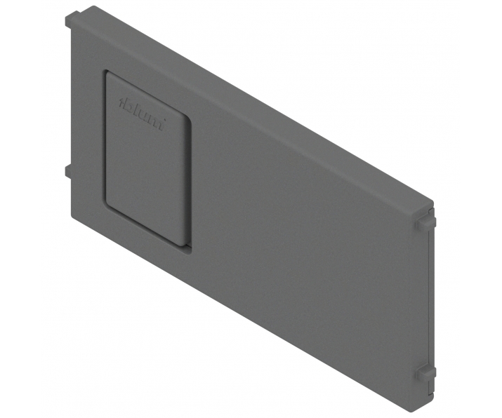 BLUM ZC7Q010SS AMBIA-LINE listwa poprzeczna do szuflady standardowej LEGRABOX (ZC7SXXXRS1), tworzywo, antracyt mat
