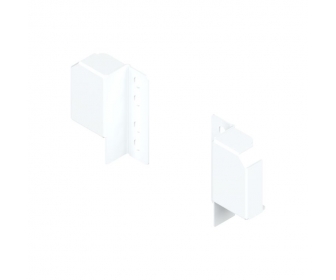 TANDEMBOX plus/antaro uchwyt relingu (tylny) regulowanego, prawy+lewy, biała