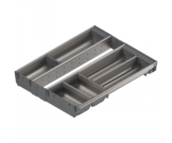 ORGA-LINE wkład z pojemnikami (całkowite wypełnienie), do szuflady standardowej TANDEMBOX, dł. NL 500 mm, szer. korpusu KB 450 