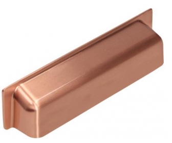 Uchwyt meblowy UP11-128-G18E miedź szczotkowana