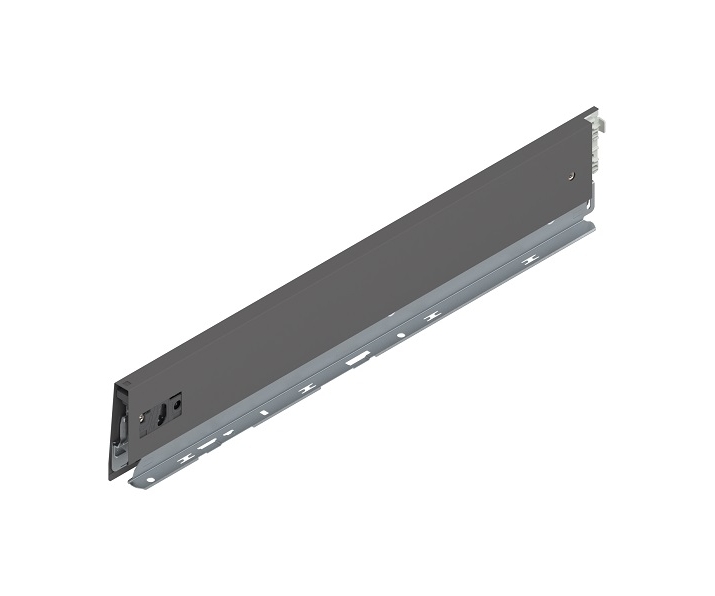 Bok MERIVOBOX, wysokość M (91 mm), dł. 500 mm, lewy+antracyt mat*P/U: 20