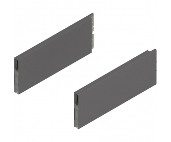 MERIVOBOX BOXCAP, dł. 270 mm, wysokość E, lewy/prawy+antracyt mat*P/U:     10