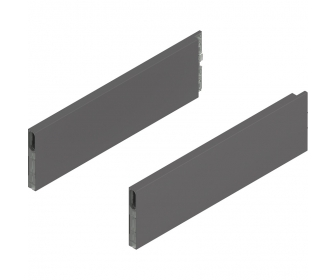 MERIVOBOX BOXCAP, dł. 350 mm, wysokość E, lewy/prawy+antracyt mat*P/U:     10