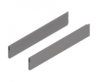 MERIVOBOX BOXCAP, dł. 600 mm, wysokość E, lewy/prawy+szary indium     mat*P/U: 10