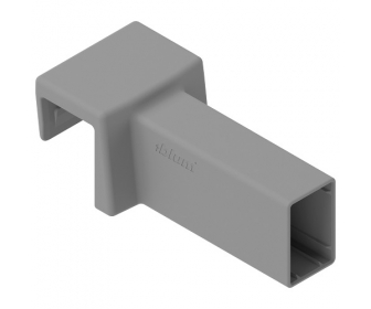 AMBIA-LINE uchwyt relingu poprzecznego, do MERIVOBOX+szary indium     mat*P/U: 80 BOXCOVER