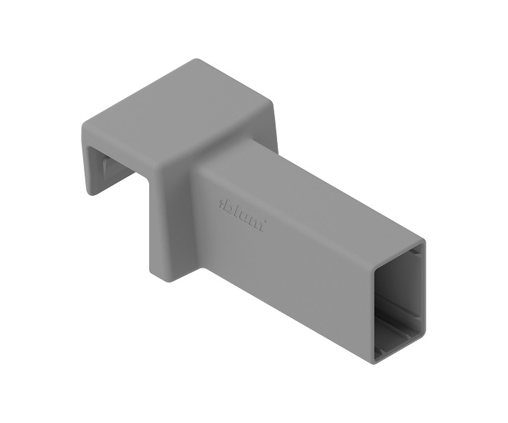 AMBIA-LINE uchwyt relingu poprzecznego, do MERIVOBOX+szary indium     mat*P/U: 80 BOXCOVER