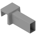 AMBIA-LINE uchwyt relingu poprzecznego, do MERIVOBOX+szary indium     mat*P/U: 80 BOXCOVER