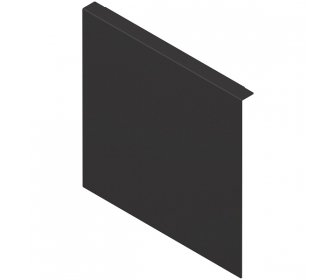 AMBIA-LINE adapter do montażu ramy do drewnianej ścianki tylnej do szuflady z wysokim frontem, do LEGRABOX/MERIVOBOX wysokość F