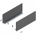 Bok LEGRABOX pure, wys. F (241,0 mm), dł. 600 mm, lewy/prawy, antracyt mat