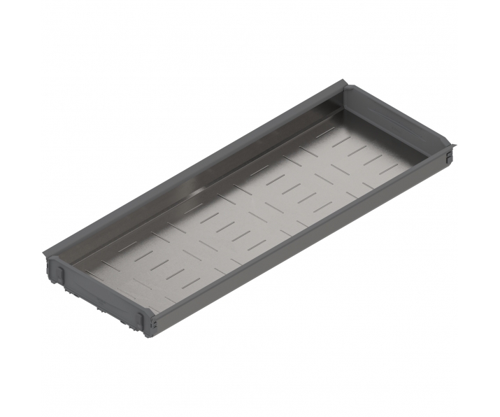 ORGA-LINE wanienka pod butelki, dł. NL 600 mm, szer. korpusu 300 mm, inox-szlifow./szary