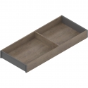 AMBIA-LINE  ramki do szuflady standardowej LEGRABOX, w opcji drewnopodobnej, dł. 500 mm, szerokość 200 mm, Dąb Nebr./szary