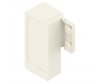 Mocowanie frontu METABOX, wys. N, do szuflady wewnętrznej, lewe, R9001 kremowo-biała