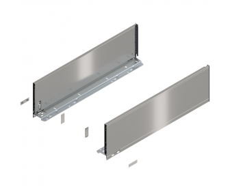 Bok LEGRABOX pure, wys. C (177,0 mm), dł. 600 mm, lewy/prawy, inox-szczotk.-lakier.
