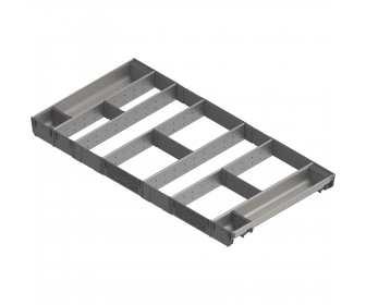 ORGA-LINE wkład kombi (całkowite wypełnienie), do szuflady standardowej TANDEMBOX, dł. NL 500 mm, szer. korpusu KB 1000 mm, ino