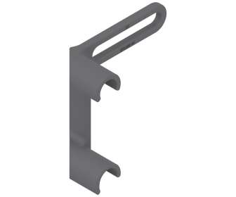 Listwy podłużne do relingu poprzecznego ORGA-LINE, ciemnoszary, BLUM ZRU.00F0 