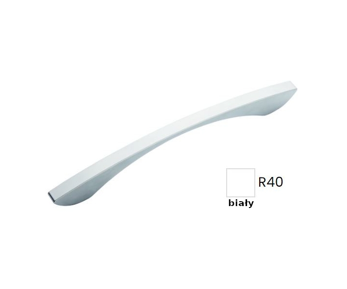 Uchwyt meblowy UU03-0160-RM040 BIAŁY