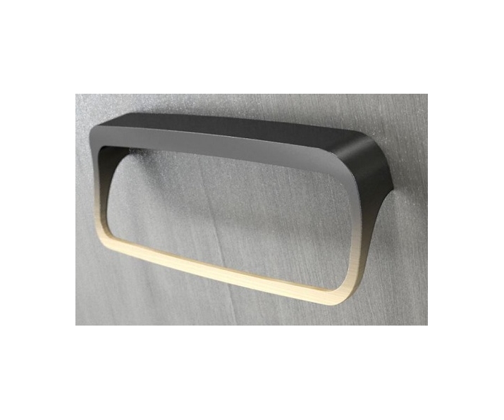 Uchwyt LAGO L 96 mm stary mosiądz szczotkowany G74