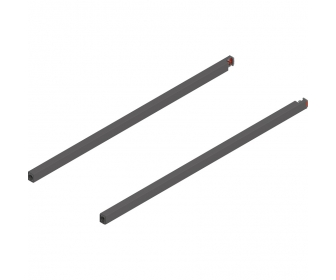 Reling podłużny MERIVOBOX, dł. 550 mm, lewy/prawy, antracyt mat