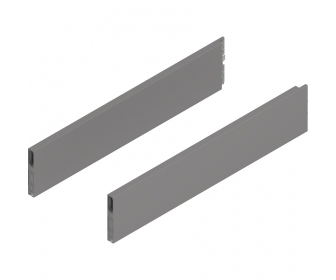 MERIVOBOX BOXCAP, dł. 500 mm, wysokość E, lewy/prawy+szary indium     mat*P/U: 10