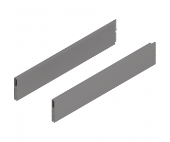 MERIVOBOX BOXCAP, dł. 550 mm, wysokość E, lewy/prawy+szary indium     mat*P/U: 10