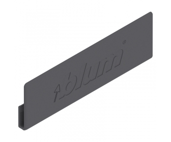 Zaślepka AVENTOS HK top / Zaślepka do MERIVOBOX, symetryczna, pogłębiony     (blum)+antracyt mat*P/U: 1000